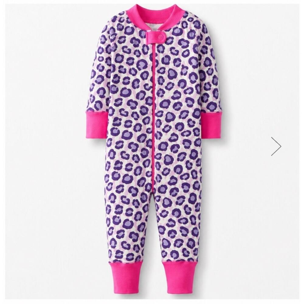 Hanna Andersson Baby Sleeper - Organic Cotton Cheetah Print